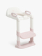 Beemoo CARE Assist Toilettensitz mit Leiter, Pink
