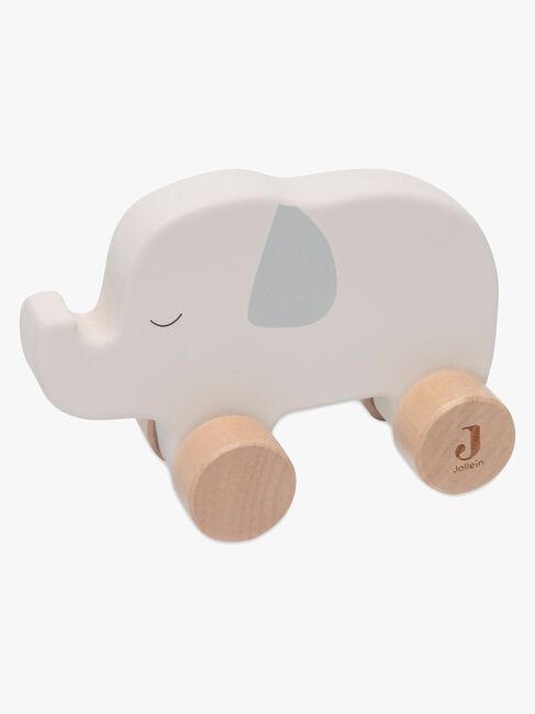 Jollein Elefant auf Rädern Jungle Jambo Holzspielzeug