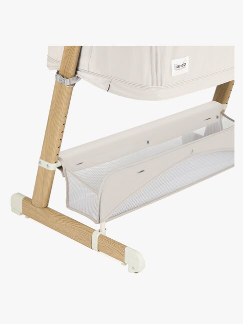 Lionelo Thomi Plus 5-in-1 Beistellbett, Beige Sand