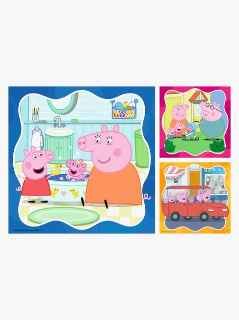 Ravensburger Peppa Wutz Puzzles 49 Teile 3-in-1
