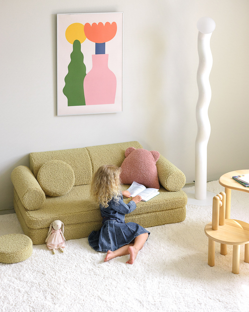 Wigiwama Bear Kissen, Guava Pink