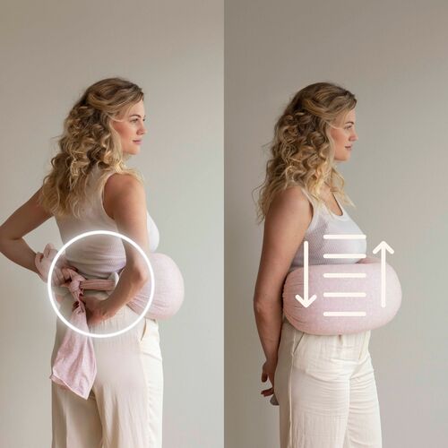 bbhugme Stillkissen, Pink Melange