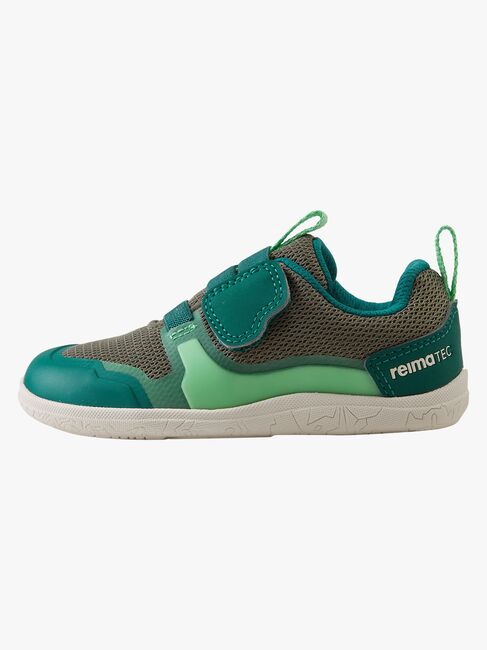 Reima Tepastelu Barefoot WP Sneaker, Greyish green