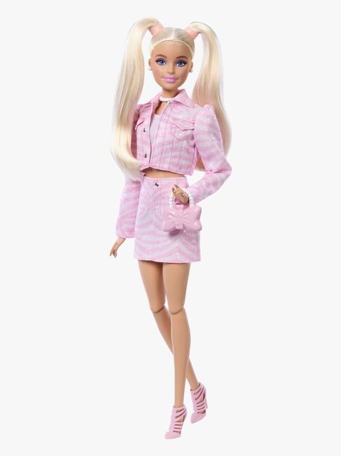 Barbie Deluxe Style Puppe mit Jeansjacke & Rock