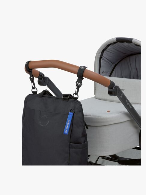 Lässig Conversion Wickeltasche Rucksack, Black