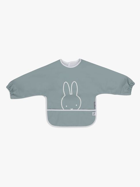 Jollein Miffy Peekaboo Langärmliges Lätzchen, Sea Green