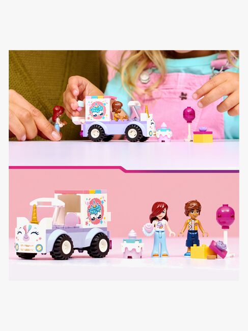 LEGO Friends 42675 Einhorn-Kuchenlieferwagen