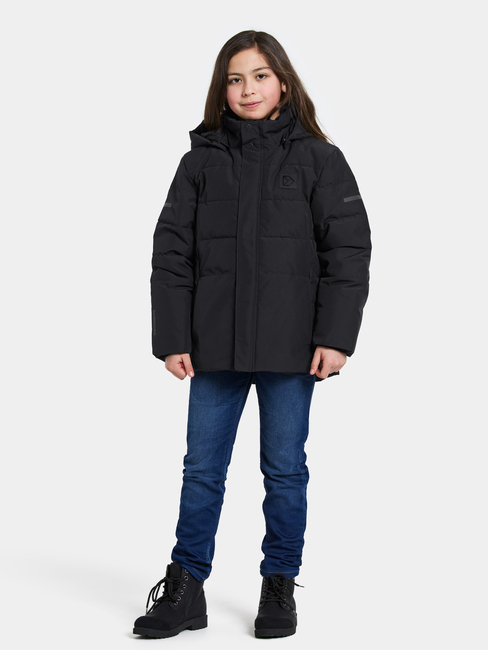 Didriksons Silikat Winterjacke, Schwarz