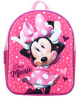 Minnie Maus Strong Together 3D Rucksack 9L, Pink