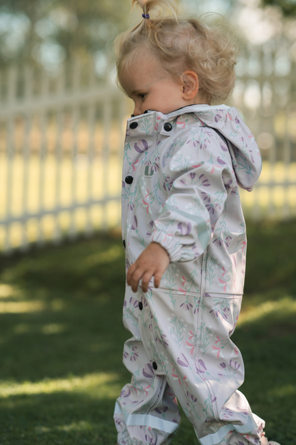 Lindberg Vattholma Regenoverall, Lavender/Pink