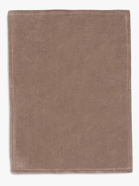 Jollein Decke 75x100 cm Box Knit/Velvet, Milky Coffee