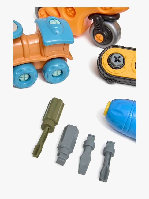 Fippla Lern- & Entdeckungskiste Fahrzeuge mit Akkuschrauber