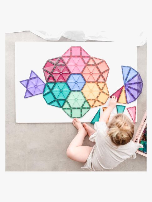 Connetix Magnetische Bauteile Pastel Mega 202 Teile