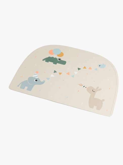 Done By Deer Celebration Tischset Silikon, Sand