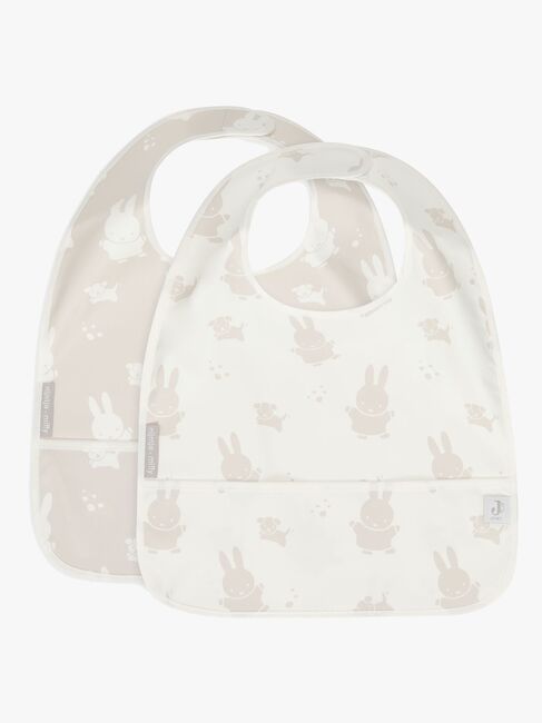 Jollein Miffy&Snuffy Lätzchen 2er-Pack, Nougat