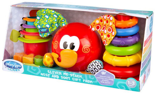 PlayGro Clever Me Stack Sort And Nest Stapelspielzeug