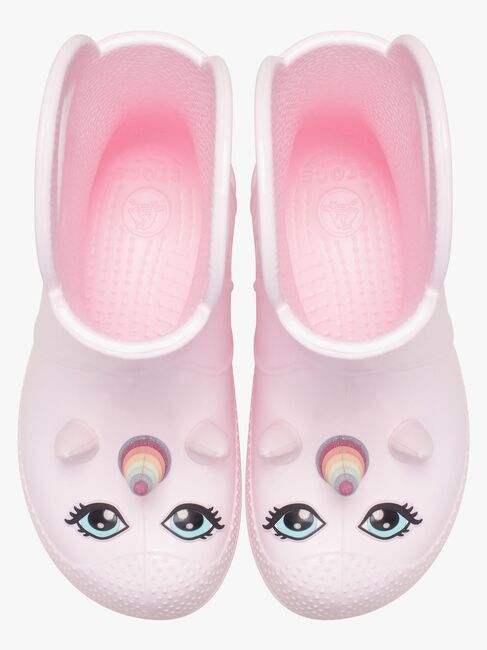 Crocs Handle It Unicorn Gummistiefel, Pink Milk 212339-6ZW-6ZW-1712_3d.jpg