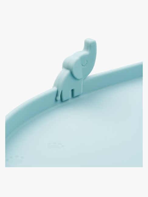 Done By Deer Elphee Tischset mit Kante Silikon, Blue