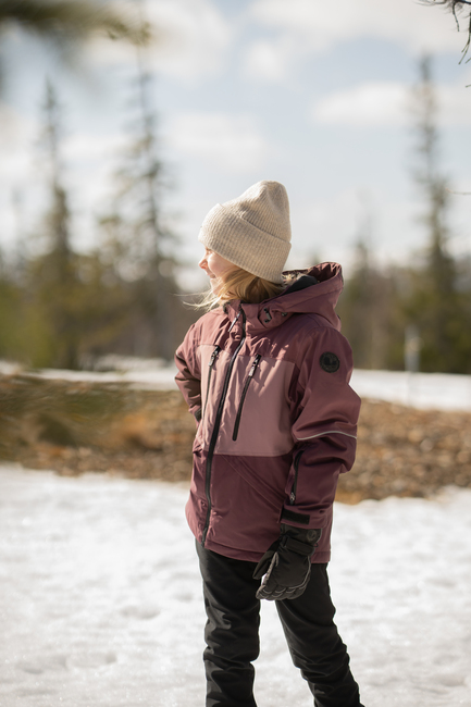 Lindberg Alpine Winterjacke, Dry Rose/Plum
