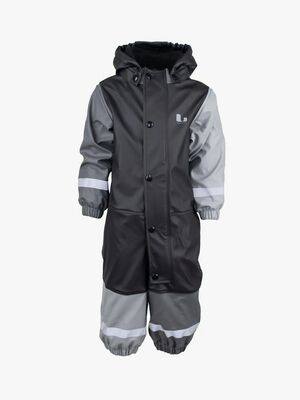 Lindberg Fagerhult Gefütterter Regenoverall, Black/Anth