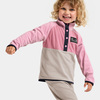 Didriksons Monte Fleece-Pullover, Heather Pink