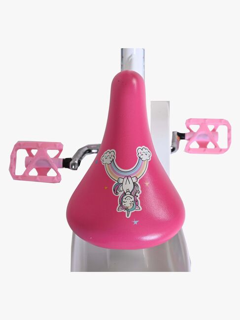 Volare Unicorn Fahrrad 12 Zoll, Weiß