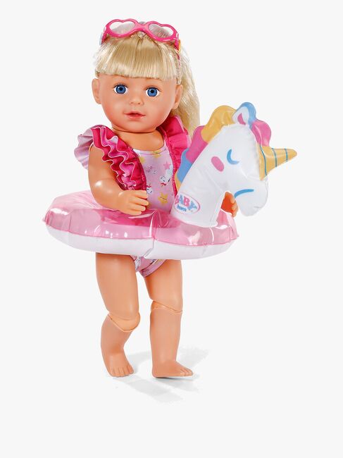 BABY born Puppenzubehör Schwimmset Einhorn 43 cm