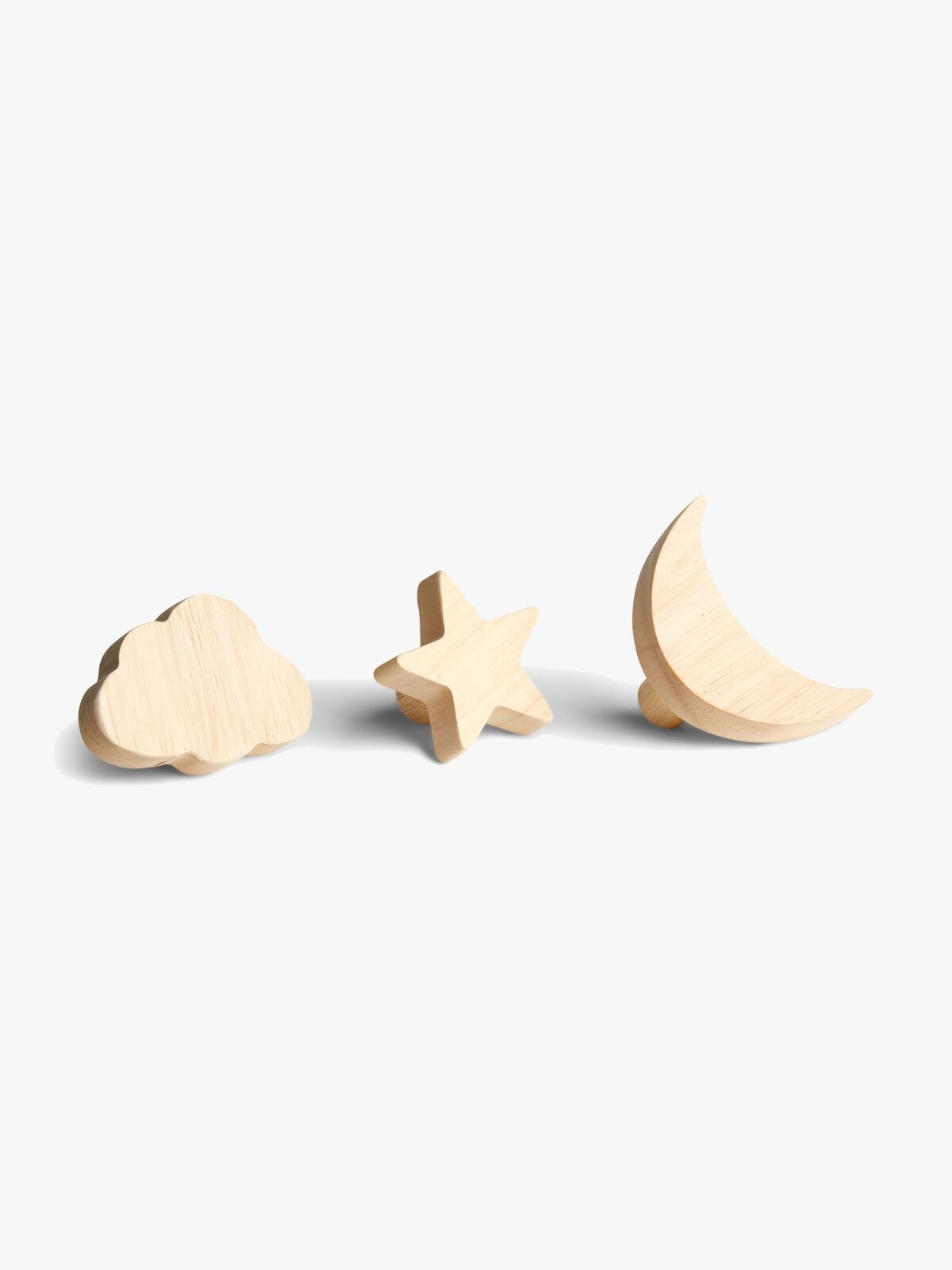 Alice & Fox SAGE Wandhaken Mond und Stern, Wood