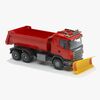 Emek Kipplaster Scania Mit Pflug, Rot