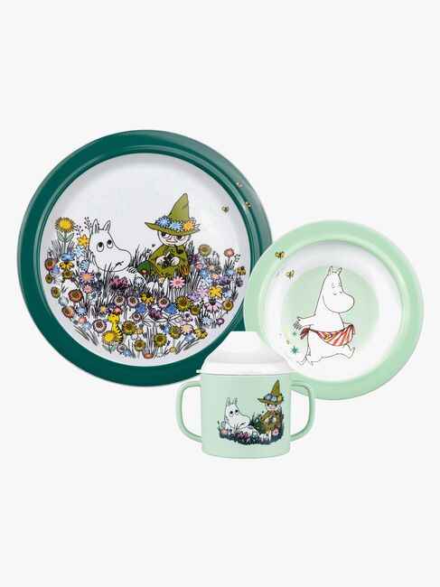 Mumin Wiese Kindergeschirr 3-teilig