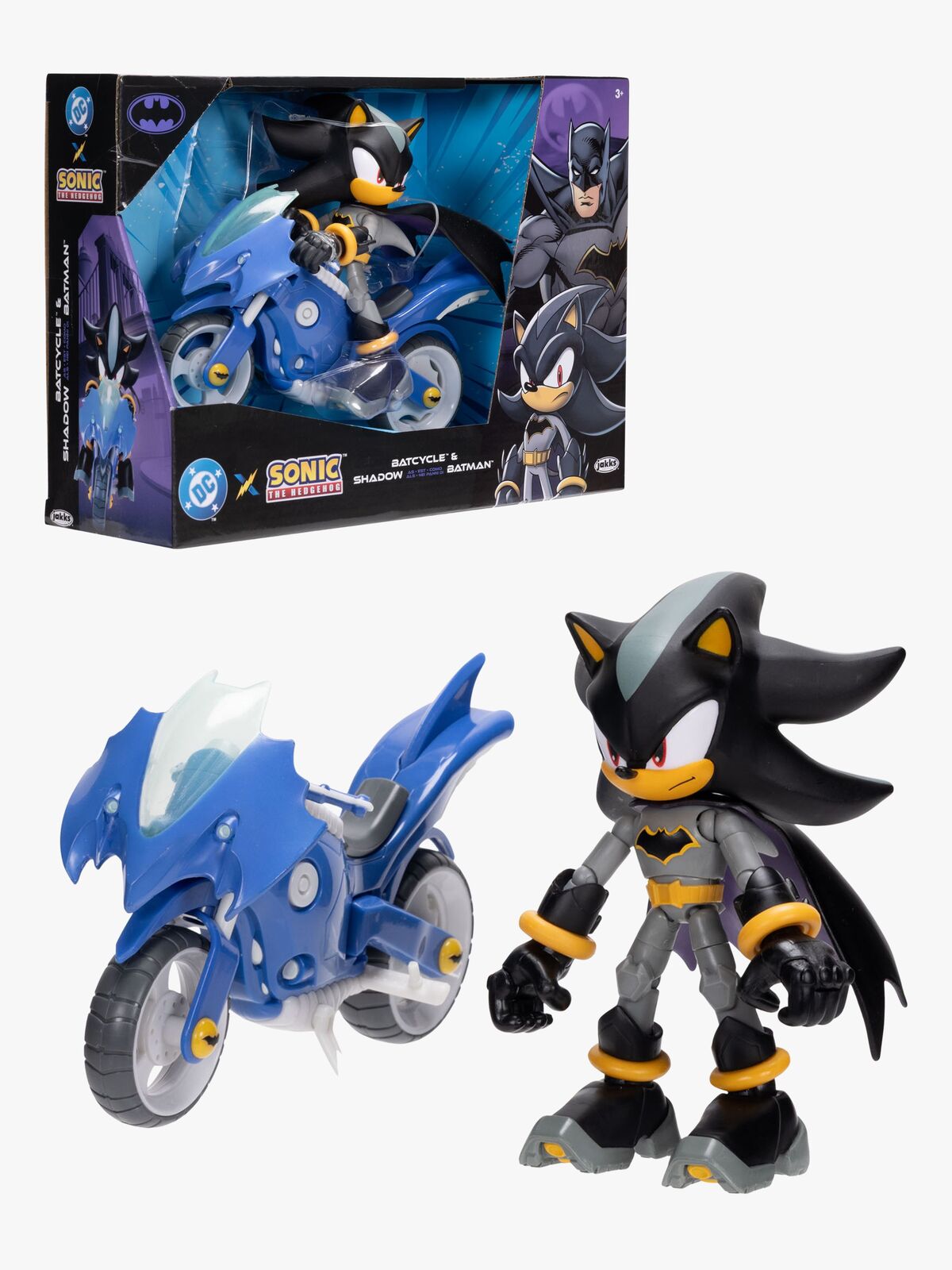 Sonic Spielset Shadow mit Batcycle