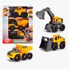 Dickie Toys Volvo Baufahrzeugen 3er-Pack