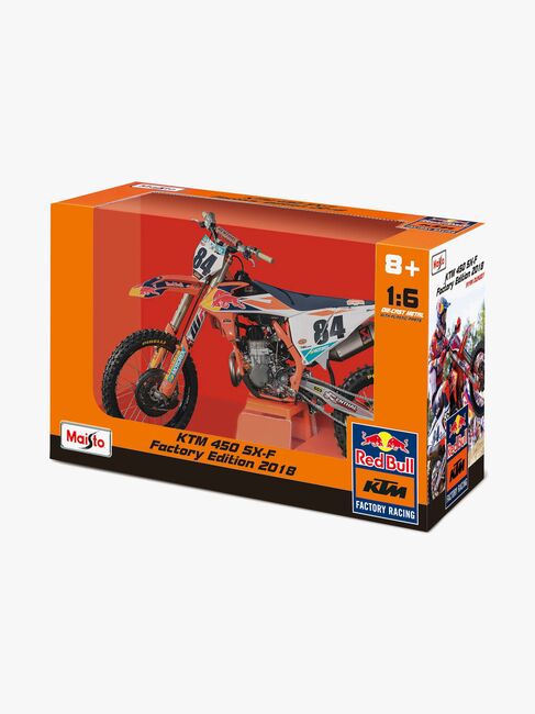Maisto Red Bull KTM Supercross Sx450 2018 #84 Dirt Bike 1:6