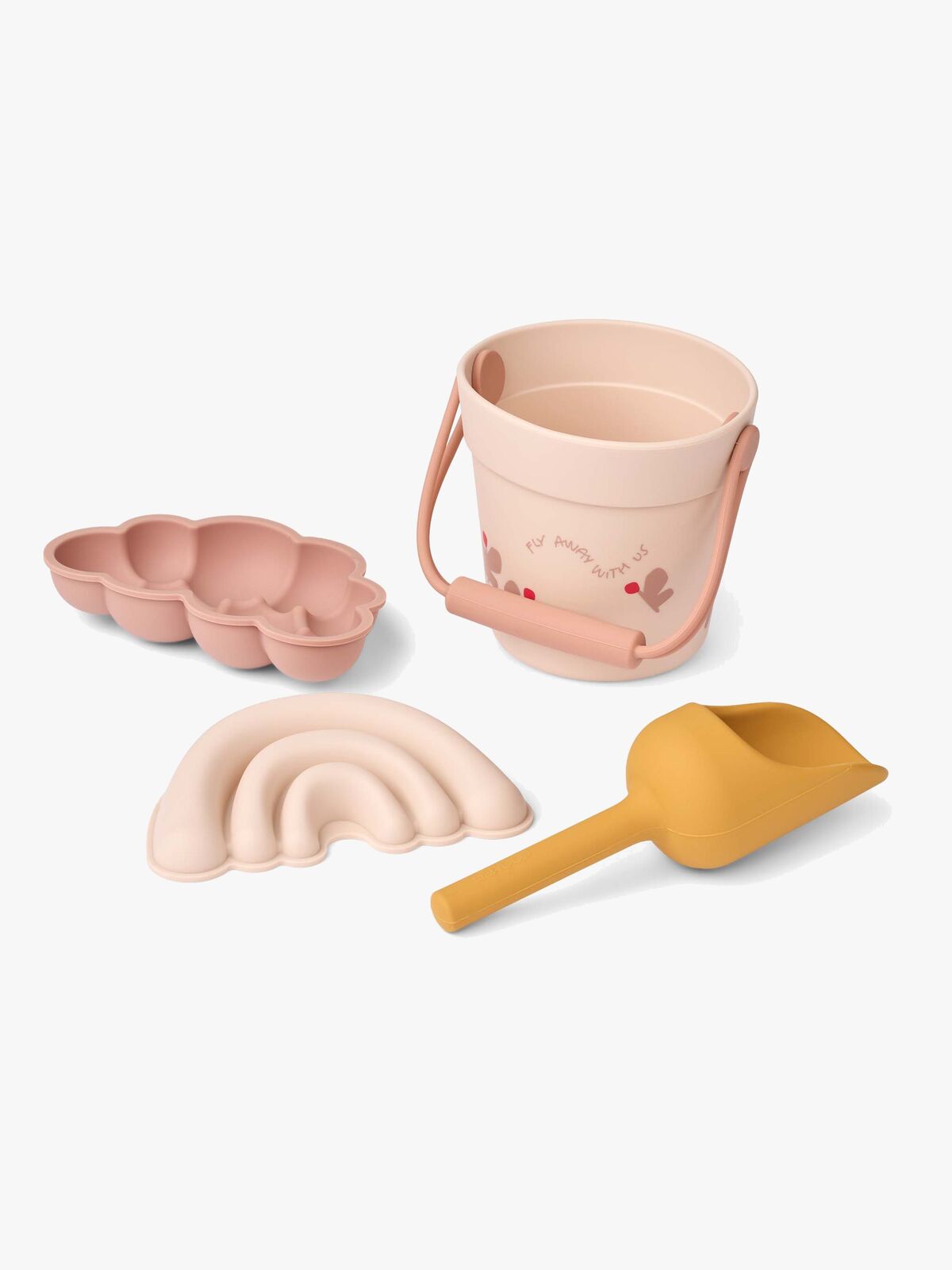 LIEWOOD Set Mini Sandspielzeug-Set, Butterfly/Apple Blossom