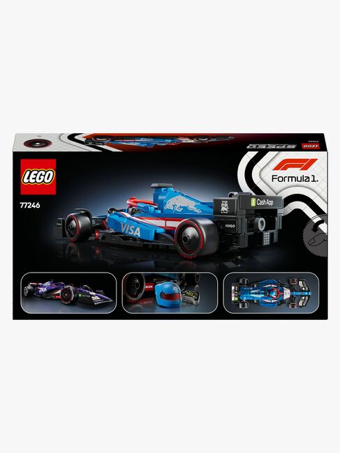 LEGO Speed Champions 77246 Visa Cash App RB VCARB 01 F1 Rennauto