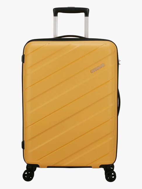 American Tourister Jetdriver Spinner Reisekoffer 63L, Banana Cream