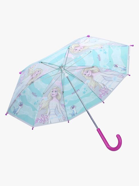 Disney Die Eiskönigin II Regenschirm Rainy Days, Blau
