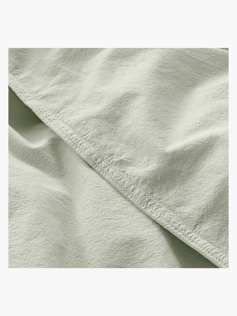 Borganäs Bettwäsche Babybett Humble 100 x 130 2-teilig, Grün
