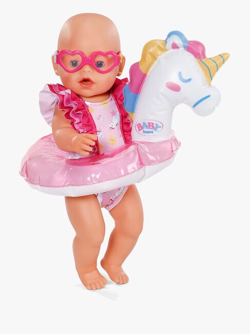 BABY born Puppenzubehör Schwimmset Einhorn 43 cm