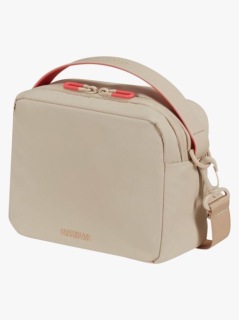 American Tourister Puffy POP Pouch Schultertasche 3,5L, Beige