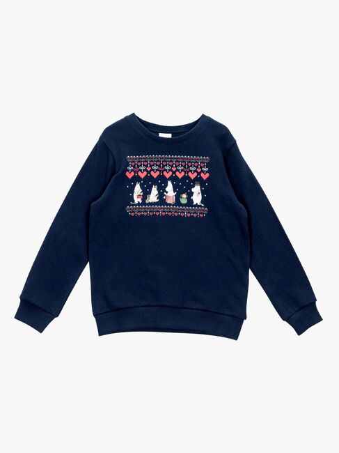 Moomin By Martinex Winterherz Sweatshirt, Dark Blue 72589855-DarkBlue-1616_1.jpg