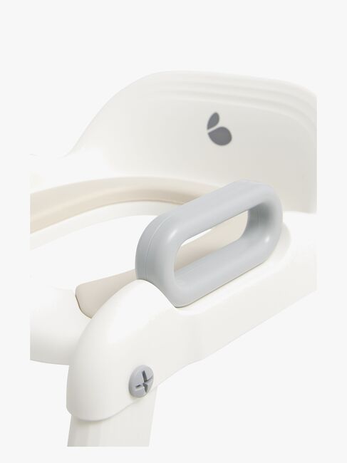 Beemoo CARE Assist Toilettensitz  mit Leiter, Grey/White