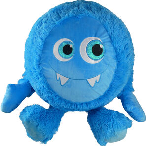 SportMe Fuzzy Monster Spielball 50 cm, Blau