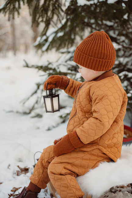 BabyMocs Strickmütze, Rust