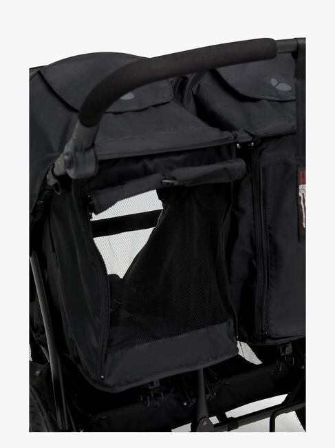 Beemoo Activity Twin Geschwisterwagen, Black