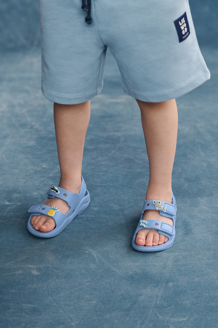 LIEWOOD Lilo Sandalen mit Anhängern, Beach Blue