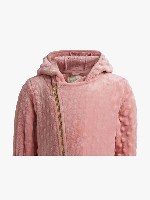Petite Chérie Atelier Nour Fleece-Overall, Mellow Rose