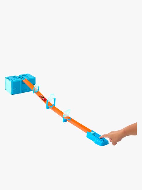 Hot Wheels Track Builder Ice Crash Autorennbahn