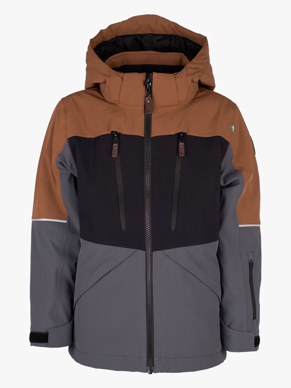 Lindberg Alpine Winterjacke, Cayenne/Anhracite