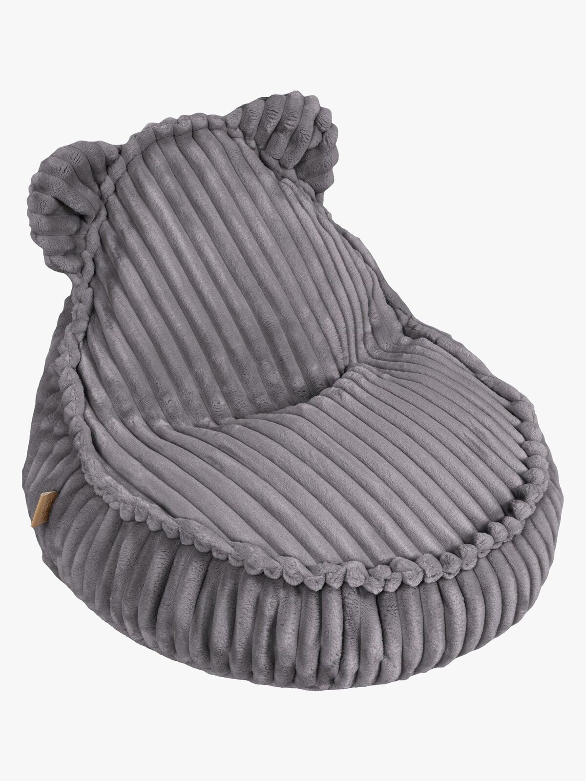 Meowbaby Churros Sitzsack Teddy, Jurassic Grey